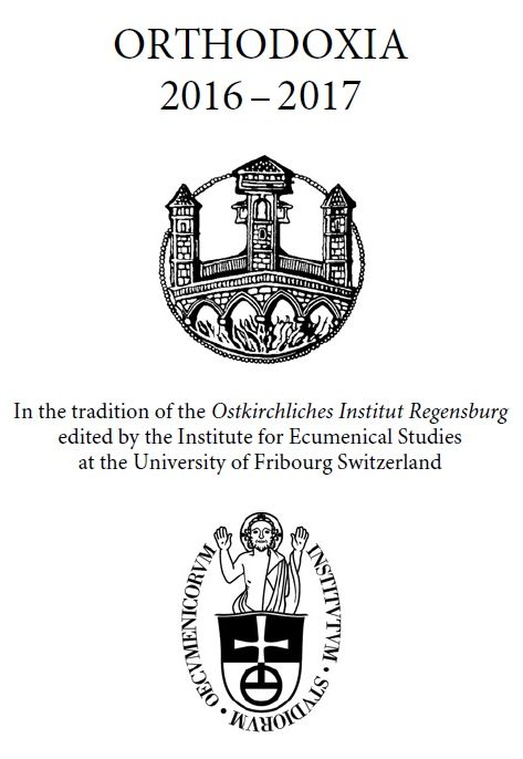 ORTHODOXIA Deckblatt