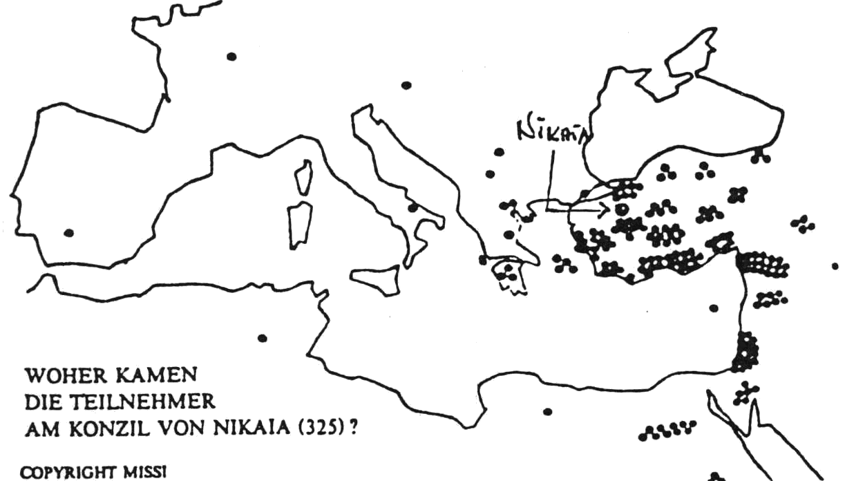 Konzilsteilnehmer Nikaia 325