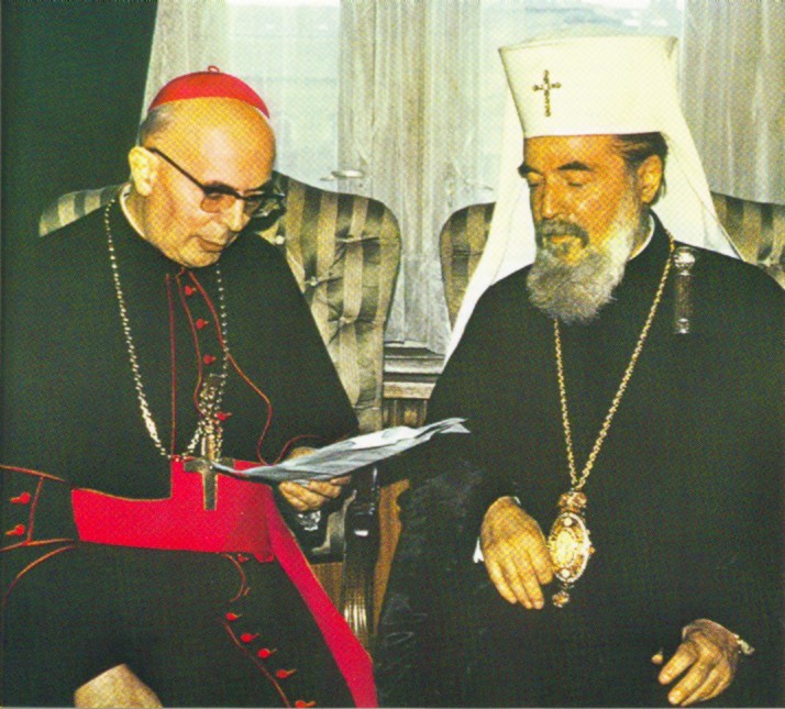 Bischof Dr. Rudolf Graber, Regensburg (1962-1982) und Pariarch Kyrill von Sofia